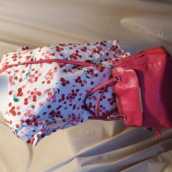 Coach Pink Madison Leather Small Georgie Satchel 30081 - Picture 2 of 13